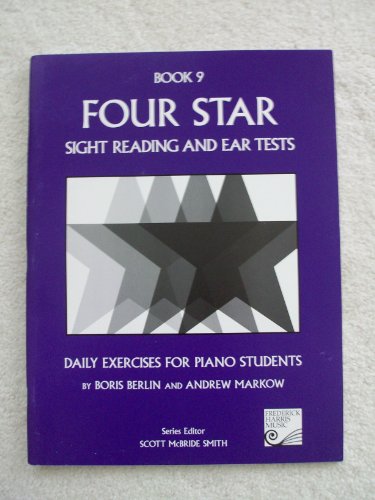 Stock image for Book 9: Daily Exercises for Piano Students (Four Star Sight Reading and Ear Tests) for sale by Zoom Books Company