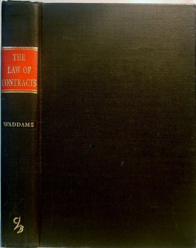 Beispielbild fr The law of contracts zum Verkauf von ThriftBooks-Atlanta