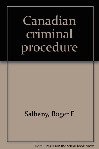 Canadian criminal procedure