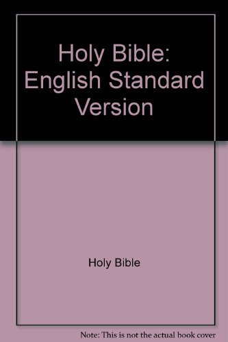 9780888340191: Holy Bible - English Standard Version