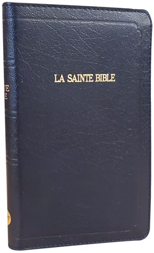  French Large Print Bible - Louis Segond 1910 Version (French  Edition): 9780888342041: American Bible Society: Books