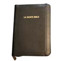 9780888349385: RUNYAO French Leather Bible with Zipper, Handheld Louis Segond 1910