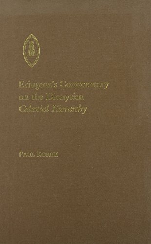 Imagen de archivo de Eriugena's Commentary on the Celestial Hierarchy (Studies and Texts) a la venta por GF Books, Inc.