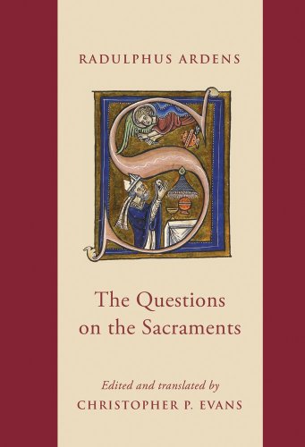 9780888441713: The Questions on the Sacraments: Speculum Uniuersale 8.31-92 (Mediaeval Law and Theiology / Studies and Texts 171)