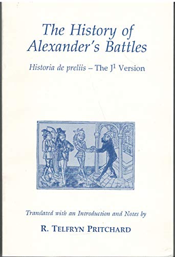 Beispielbild fr The History of Alexander's Battles (Mediaeval Sources in Translation,) zum Verkauf von Textbooks_Source