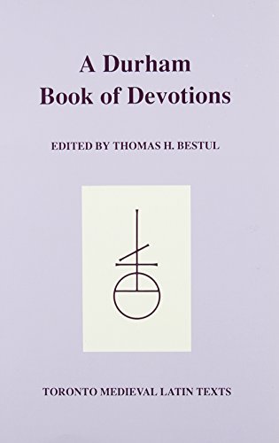 Beispielbild fr Durham Book of Devotions (Toronto Medieval Latin Texts) zum Verkauf von David's Books
