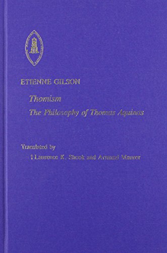 Thomism (Etienne Gilson Series) (9780888447241) by Gilson, Etienne