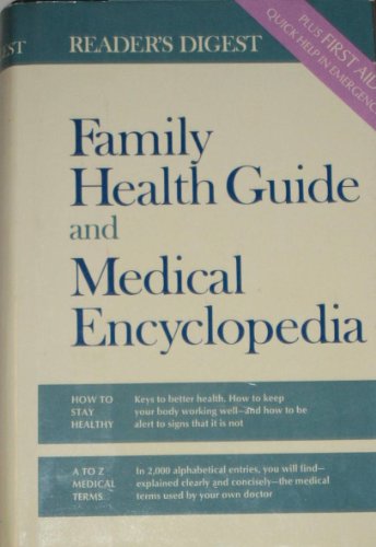 Imagen de archivo de Reader's digest family health guide and medical encyclopedia a la venta por Books of the Smoky Mountains