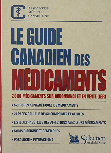 9780888507525: GUIDE CANADIEN DES MEDICAMENTS