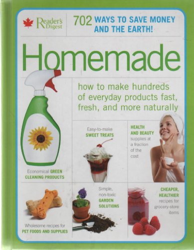 9780888508584: Homemade : How to Make Hundreds of Everyday Products Fast, Fresh, and More Naturally