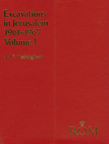 Excavations in Jerusalem 1961-1967. Volume I [only]