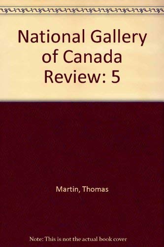 Beispielbild fr National Gallery of Canada Review. Volume V zum Verkauf von Zubal-Books, Since 1961