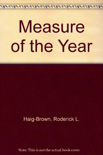 Imagen de archivo de Measure of the Year a la venta por ThriftBooks-Dallas