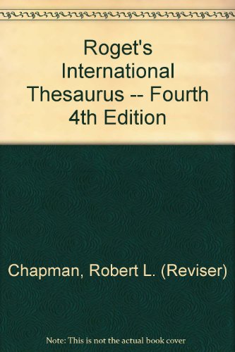 9780889029668: Roget's international thesaurus