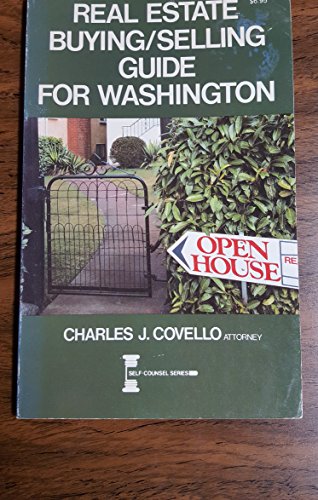 Stock image for Real Estate Buying - Selling Guide for Washington for sale by Vashon Island Books