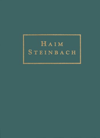 Beispielbild fr Haim Steinbach zum Verkauf von BISON BOOKS - ABAC/ILAB