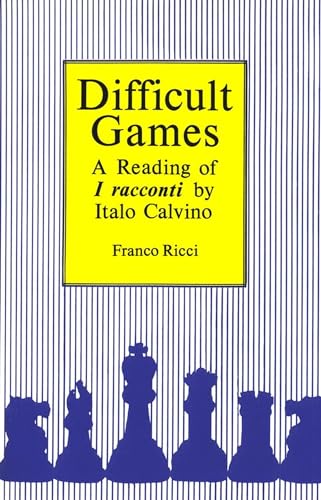 Beispielbild fr DIFFICULT GAMES - a reading of 'I racconti' by ITALO CALVINO zum Verkauf von FESTINA  LENTE  italiAntiquariaat