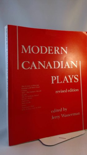 Beispielbild fr Modern Canadian Plays zum Verkauf von Books From California