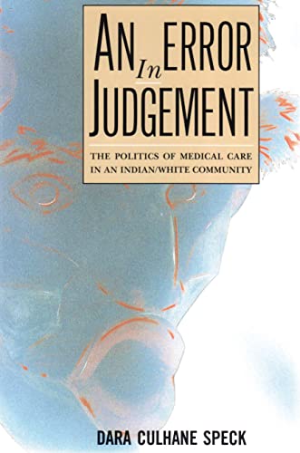 Stock image for An Error in Judgement for sale by Better World Books: West