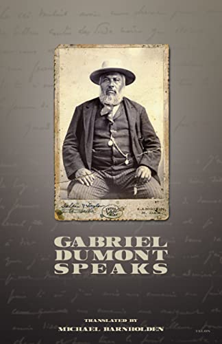 Stock image for Gabriel Dumont Speaks for sale by Book House in Dinkytown, IOBA