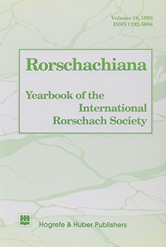 Imagen de archivo de Rorschachiana a la venta por Better World Books