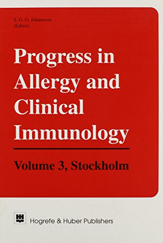 Stock image for Stockholm (v. 3) (Progress in Allergy and Clinical Immunology: Proceedings of the 15th International Congress of Allergology and Clinical Immunology, . Immunology, Stockholm, June 6-July 1, 1994) for sale by WorldofBooks