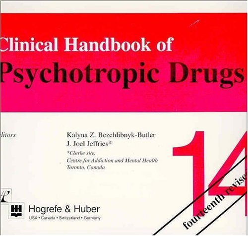 Stock image for Clinical Handbook of Psychotropic Drugs for sale by Louisville Book Net