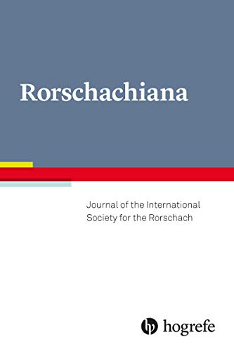 9780889375659: Rorschachiana: Journal of the International Society for the Rorschach: Issue 1 & 2 / 2019