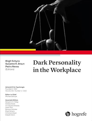 Stock image for Dark Personality in the Workplace for sale by GreatBookPrices