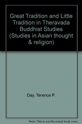 Great Tradition and Little Tradition in Theravada Buddhist Studies