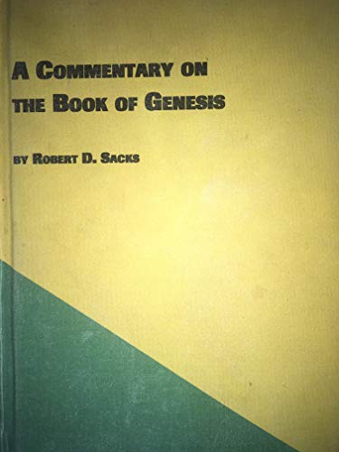 Beispielbild fr A Commentary on the Book of Genesis (Ancient Near Eastern Texts and Studies, Vol. 6) zum Verkauf von Campus Bookstore