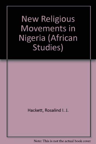 9780889461802: New Religious Movements in Nigeria: Vol 5 (African Studies)