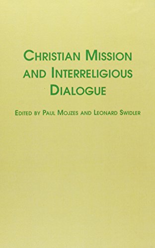 9780889465206: Christian Mission and Interreligious Dialogue (Religious in dialogue)