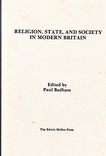 Beispielbild fr Religion, State and Society in Modern Britain: 43 (Text & Studies in Religion) zum Verkauf von WorldofBooks