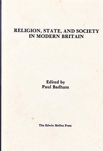 9780889468320: Religion, State and Society in Modern Britain: 43 (Text & Studies in Religion)