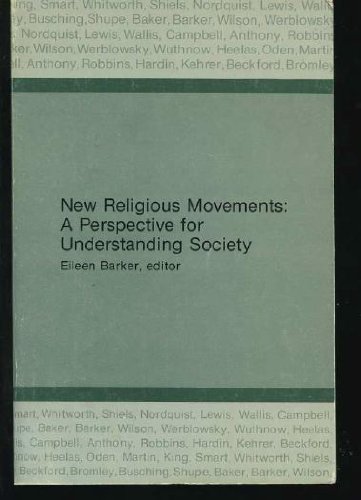 New Religious Movements : A Perspective for Understanding Society