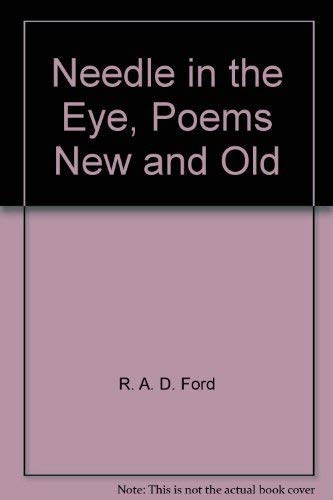 Stock image for Needle in the Eye, Poems New and Old for sale by Laurel Reed Books