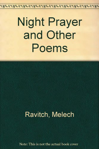 9780889625631: Night Prayer and Other Poems