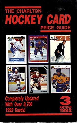 Stock image for THE CHARLTON HOCKEY CARD PRICE GUIDE for sale by Neil Shillington: Bookdealer/Booksearch