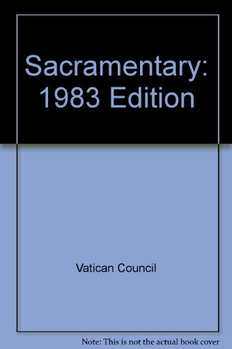 Stock image for Sacramentary: 1983 Edition for sale by Better World Books