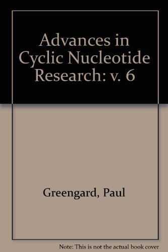 Beispielbild fr Advances in Cyclic Nucleotide Research; Vol. 6 zum Verkauf von PsychoBabel & Skoob Books