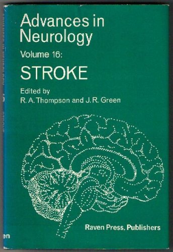 Stock image for ADVANCES in NEUROLOGY, Volume 16, STROKE * for sale by L. Michael