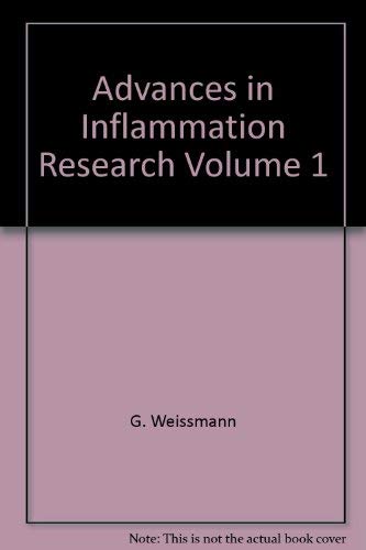 9780890043370: Advances in Inflammation Research Volume 1