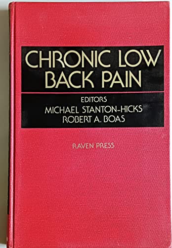 Beispielbild fr Chronic Low Back Pain zum Verkauf von Better World Books