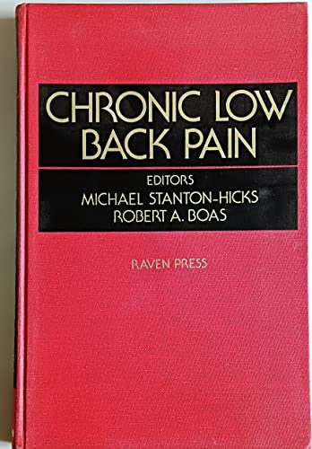 Stock image for Chronic Low Back Pain for sale by Better World Books