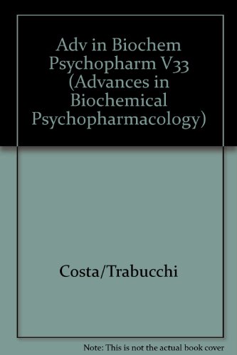 Stock image for Regulatory Peptides from Molecular Biology to Function. Advances in Biochemical Psychopharmacology. Volume 33. for sale by Tiber Books