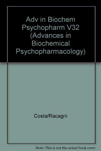 Stock image for Typical and Atypical Antidepressants, Clinical Practice. Advances in Biochemical Psychopharmacology. Volume 32. for sale by Tiber Books