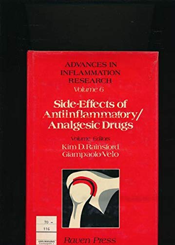 Imagen de archivo de Side-Effects of Antiinflammatory Analgesic Drugs (Advances in Inflammation Research) / 6 a la venta por The Book Exchange