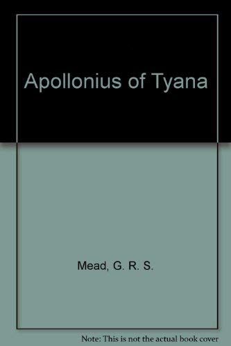 Apollonius of Tyana (9780890053508) by G.R. S. Mead