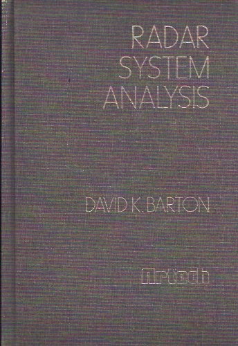 Stock image for Radar system analysis (The Artech radar library) for sale by Hawking Books